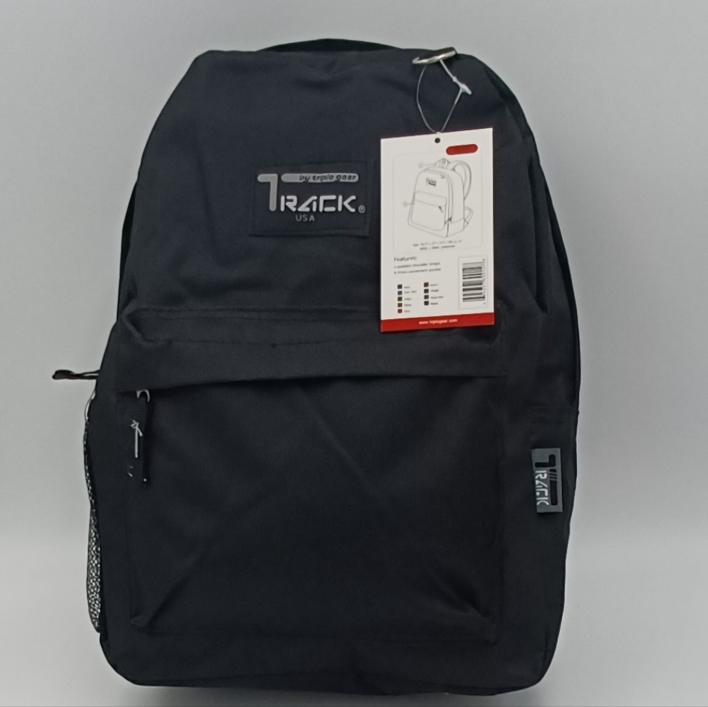 Large Black School Backpack